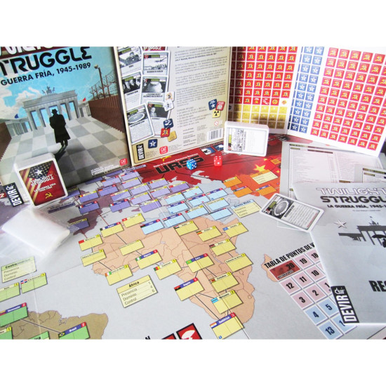 JUEGO MESA DEVIR TWILIGHT STRUGGLE: LA Juegos de mesa JUEGO MESA DEVIR TWILIGHT STRUGGLE: LA Juegos de mesa