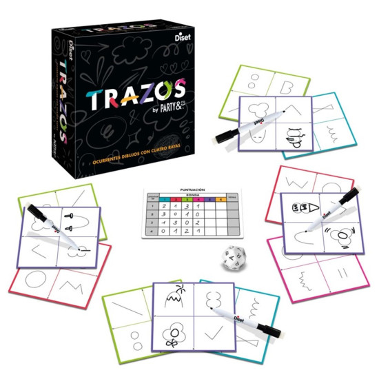 JUEGO MESA PARTY & CO. TRAZOS Juegos de mesa JUEGO MESA PARTY & CO. TRAZOS Juegos de mesa