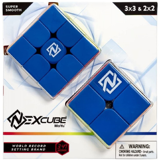 NEXCUBE 3X3 + 2X2 CLASICO Cubos de rubik