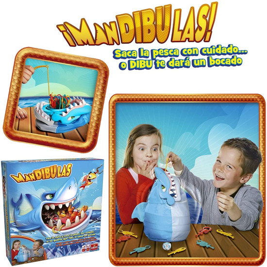 JUEGO MESA MANDIBULAS PEGI 4 Juegos de mesa JUEGO MESA MANDIBULAS PEGI 4 Juegos de mesa