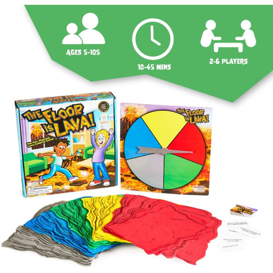 JUEGO MESA FLOOR IS LAVA PEGI Juegos de mesa JUEGO MESA FLOOR IS LAVA PEGI Juegos de mesa