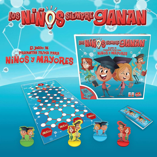 JUEGO MESA LOS NIÑOS SIEMPRE GANAN Juegos de mesa JUEGO MESA LOS NIÑOS SIEMPRE GANAN Juegos de mesa