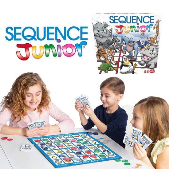 JUEGO MESA SEQUENCE JUNIOR PEGI 3 Juegos de mesa JUEGO MESA SEQUENCE JUNIOR PEGI 3 Juegos de mesa