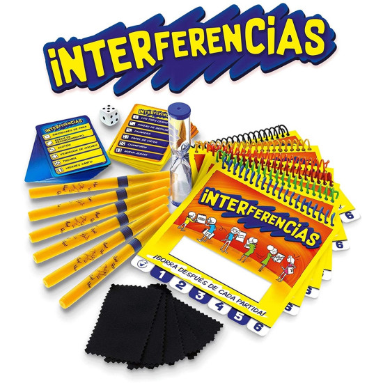 JUEGO MESA INTERFERENCIAS GRANDE 6 JUGADORES Juegos de mesa JUEGO MESA INTERFERENCIAS GRANDE 6 JUGADORES Juegos de mesa