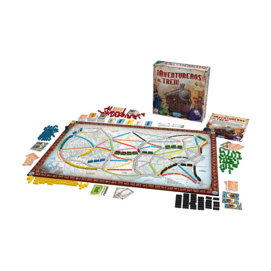 JUEGO MESA AVENTUREROS AL TREN PEGI Juegos de mesa JUEGO MESA AVENTUREROS AL TREN PEGI Juegos de mesa