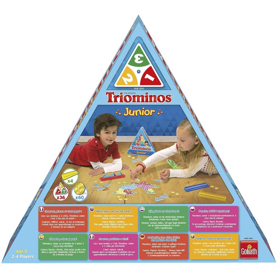 JUEGO MESA TRIOMINOS JUNIOR PEGI 5 Juegos de mesa JUEGO MESA TRIOMINOS JUNIOR PEGI 5 Juegos de mesa
