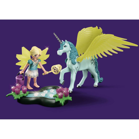 PLAYMOBIL CRYSTAL FAIRY CON UNICORNIO Playmobils PLAYMOBIL CRYSTAL FAIRY CON UNICORNIO Playmobils