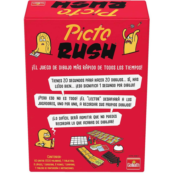 JUEGO MESA PICTO RUSH PEGI 10 Juegos de mesa JUEGO MESA PICTO RUSH PEGI 10 Juegos de mesa