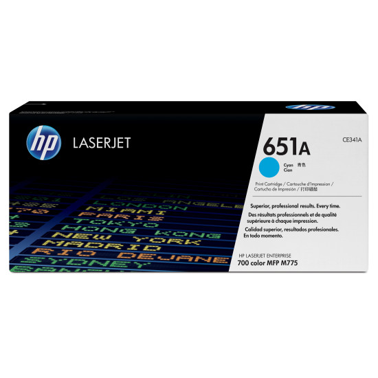 TONER HP 651A CIAN LASERJET Consumibles impresión láser TONER HP 651A CIAN LASERJET Consumibles impresión láser