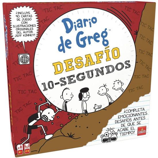 JUEGO MESA DIARIO GREG : DESAFIO Juegos de mesa