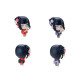 SET FIGURAS CON POSTALES MEGAHOUSE NARUTO Figuras SET FIGURAS CON POSTALES MEGAHOUSE NARUTO Figuras