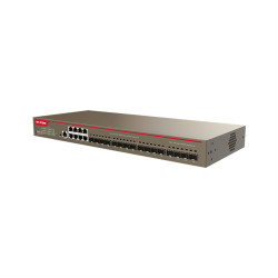 SWITCH IP - COM G5324 - 16F 8 PUERTOS GIGABIT
