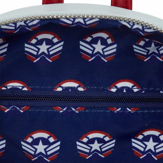 MINI MOCHILA LOUNGEFLY MARVEL FALCON CAPITÁN Mochilas frikis MINI MOCHILA LOUNGEFLY MARVEL FALCON CAPITÁN Mochilas frikis