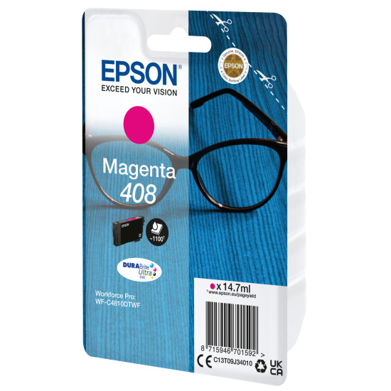 CARTUCHO TINTA EPSON 408 MAGENTA DURABRITE Consumibles impresión de tinta
