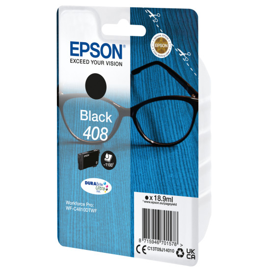 CARTUCHO TINTA EPSON 408 NEGRO DURABRITE Consumibles impresión de tinta