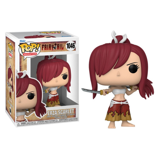 FUNKO POP ANIMACION FAIRY TAIL ERZA Funkos