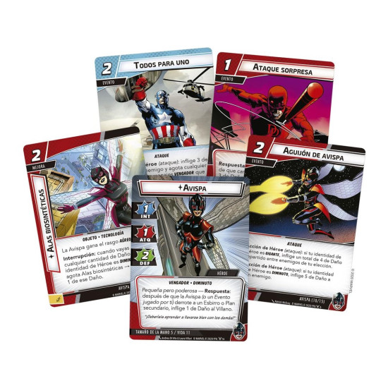 JUEGO MESA MARVEL CHAMPIONS: WASP 60 Juegos de mesa JUEGO MESA MARVEL CHAMPIONS: WASP 60 Juegos de mesa