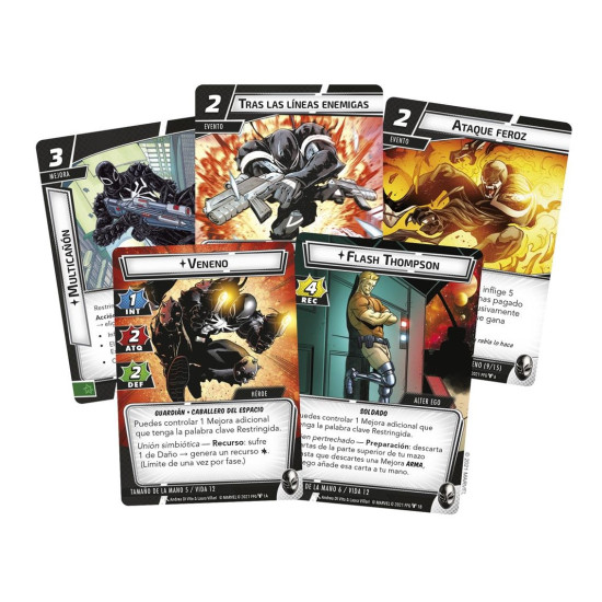 JUEGO MESA MARVEL CHAMPIONS: VENOM 60 Juegos de mesa JUEGO MESA MARVEL CHAMPIONS: VENOM 60 Juegos de mesa