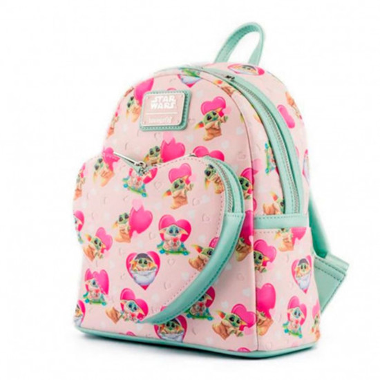 MOCHILA LOUNGEFLY DISNEY EL MANDALORIANO GROGU Mochilas frikis