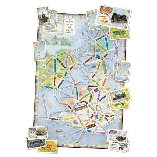 JUEGO MESA ¡AVENTUREROS AL TREN! REINO Juegos de mesa JUEGO MESA ¡AVENTUREROS AL TREN! REINO Juegos de mesa
