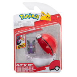 POKEBALL JAZWARES POKEMON CLIP 'N' GO
