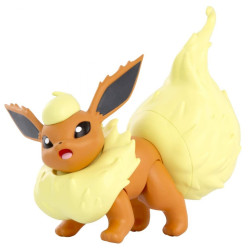 FIGURA JAZWARES POKEMON BATALLA FLAREON 7.5