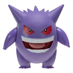 FIGURA JAZWARES POKEMON BATALLA FEATURE GENGAR