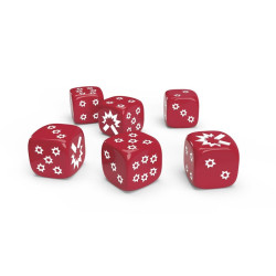 DADOS JUEGO MESA ZOMBICIDE 2ND EDITION