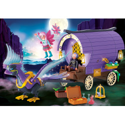 PLAYMOBIL AYUMA CARRUAJE HADA CON PHOENIX