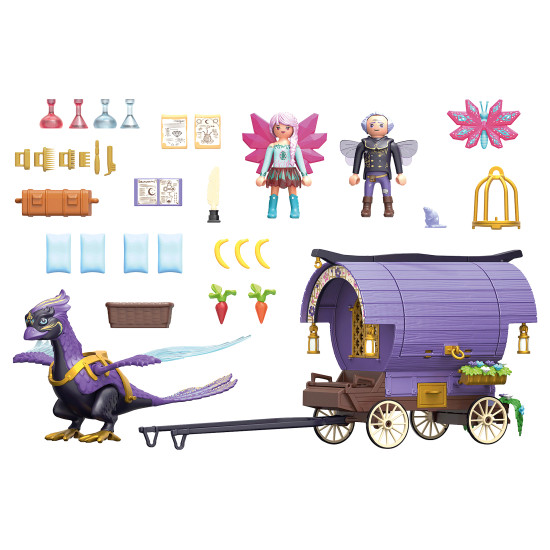PLAYMOBIL AYUMA CARRUAJE HADA CON PHOENIX Playmobils PLAYMOBIL AYUMA CARRUAJE HADA CON PHOENIX Playmobils