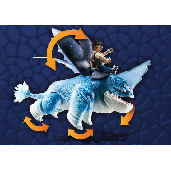 PLAYMOBIL DRAGONES: NINE REALMS: PLOWHORN & Playmobils PLAYMOBIL DRAGONES: NINE REALMS: PLOWHORN & Playmobils