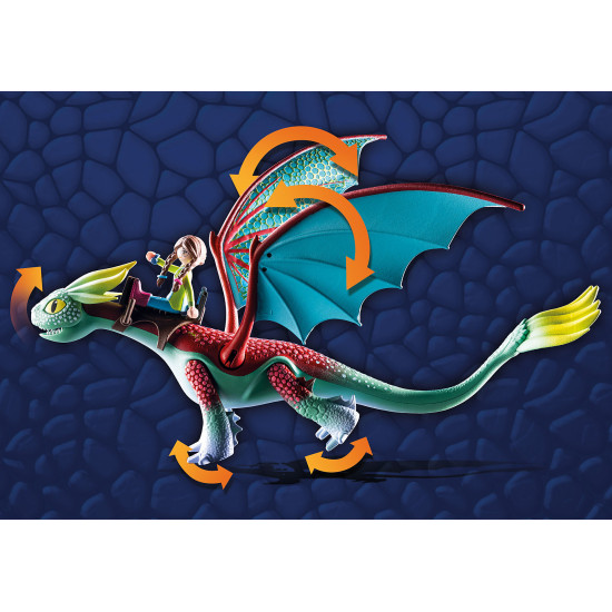 PLAYMOBIL DRAGONES: NINE REALMS: FEATHERS & Playmobils PLAYMOBIL DRAGONES: NINE REALMS: FEATHERS & Playmobils