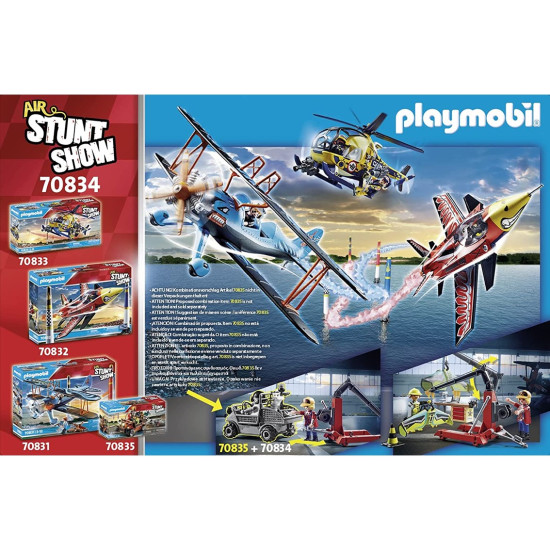 PLAYMOBIL AIR STUNTSHOW ESTACION SERVICIO Playmobils