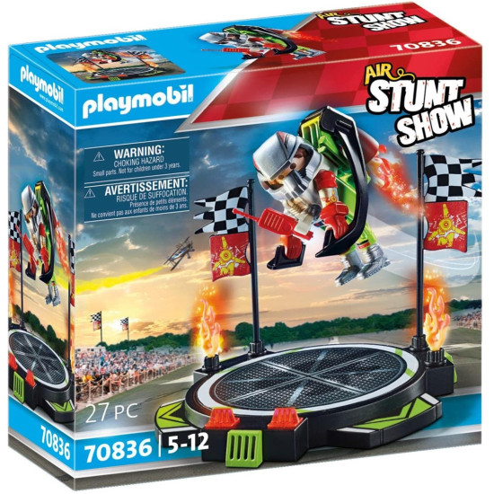 PLAYMOBIL AIR STUNTSHOW MOCHILA PROPULSORA Playmobils