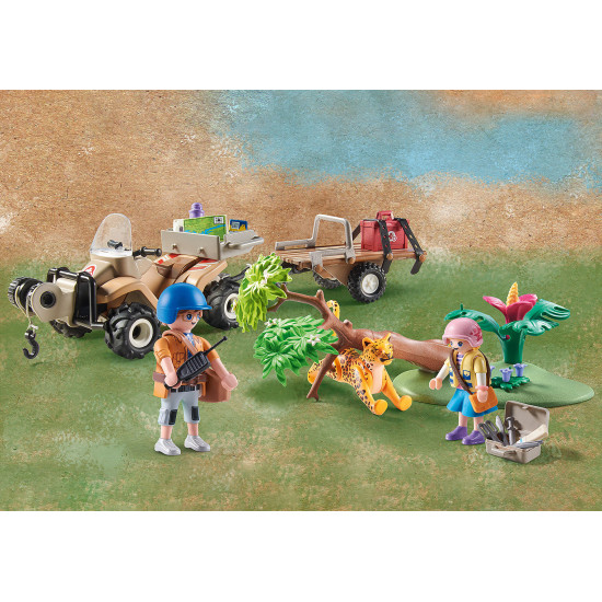 PLAYMOBIL WILTOPIA QUAD RESCATE ANIMALES Playmobils PLAYMOBIL WILTOPIA QUAD RESCATE ANIMALES Playmobils