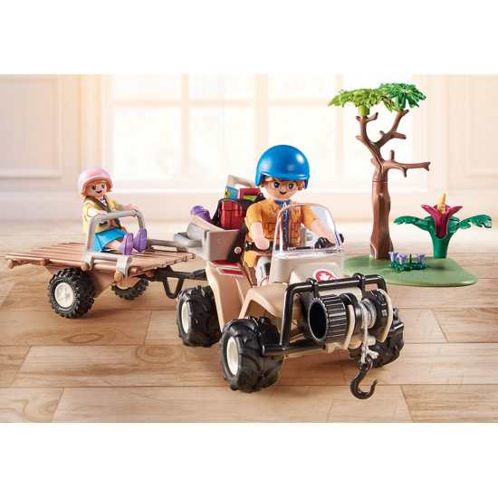PLAYMOBIL WILTOPIA QUAD RESCATE ANIMALES Playmobils PLAYMOBIL WILTOPIA QUAD RESCATE ANIMALES Playmobils