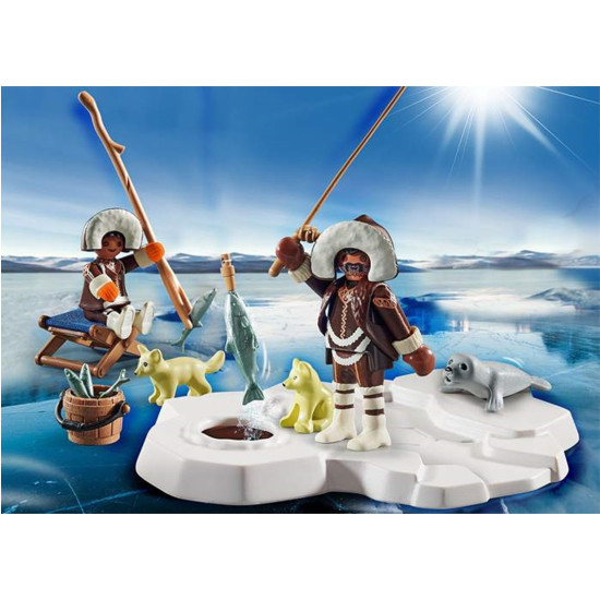 PLAYMOBIL FAMILY FUN ESQUIMALES PESCA Playmobils PLAYMOBIL FAMILY FUN ESQUIMALES PESCA Playmobils