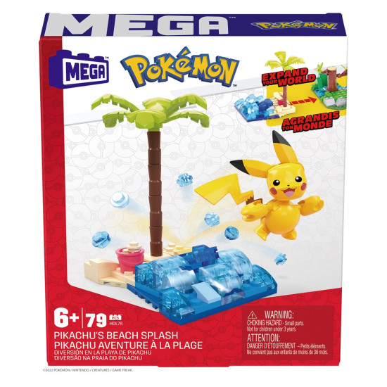 FIGURA MATTEL MEGA CONSTRUX POKEMON PIKACHU Figuras FIGURA MATTEL MEGA CONSTRUX POKEMON PIKACHU Figuras