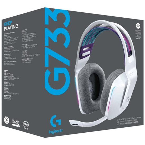 AURICULAR CON MICROFONO LOGITECH G G733 Auriculares AURICULAR CON MICROFONO LOGITECH G G733 Auriculares