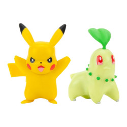 PACK 2 FIGURAS JAZWARES POKEMON BATALLA