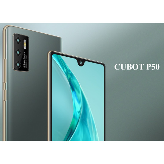 MÓVIL CUBOT P50 128GB 6GB VERDE Smartphones