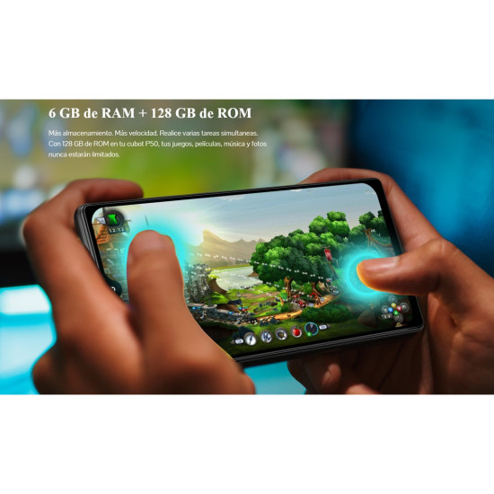 MÓVIL CUBOT P50 128GB 6GB VERDE Smartphones