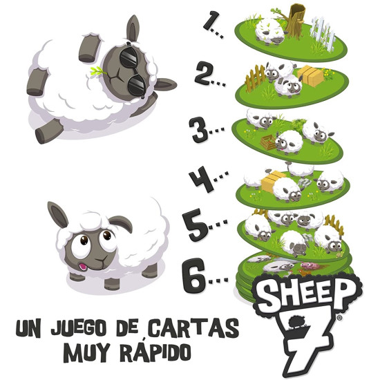 JUEGO MESA SHEEP 7 PEGI 6 Juegos de mesa