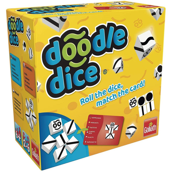 JUEGO MESA DOODLE DICE PEGI 6 Juegos de mesa