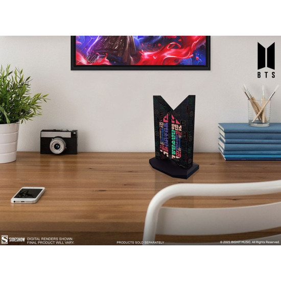 ESTATUA PREMIUM SIDESHOW BTS LOGO HANGEUL Figuras