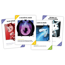 JUEGO MESA UNSTABLE UNICORNS DRAGONES EXPANSION