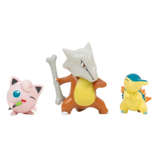 PACK 3 FIGURAS JAZWARES POKEMON BATALLA Figuras