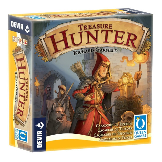 JUEGO MESA DEVIR TREASURE HUNTERS PEGI Juegos de mesa