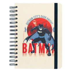 CUADERNO A5 TAPA FORRADA DC COMICS