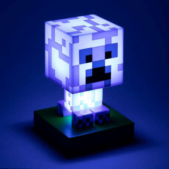 LAMPARA PALADONE ICON MINECRAFT CREEPER CARGADO Lampara merchandising LAMPARA PALADONE ICON MINECRAFT CREEPER CARGADO Lampara merchandising